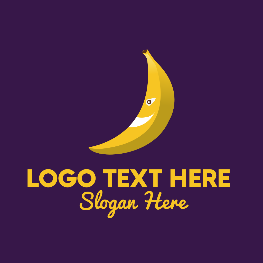 Banana Cartoon Logo | BrandCrowd Logo Maker