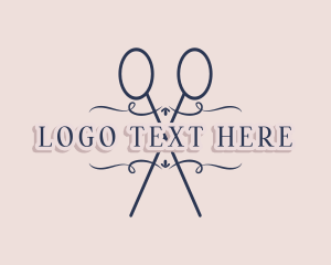 Scissors Logo Template Editable Design to Download