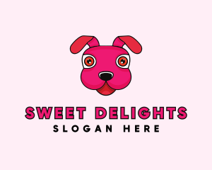 Treats - Stuffed Toy Puppy logo design