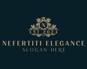 Stylish Flower Boutique logo design