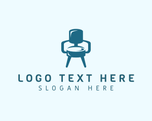 Furniture - Chair Decor Furnishing logo design