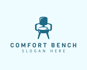 Bench - Chair Decor Furnishing logo design