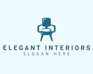 Chair Decor Furnishing logo design