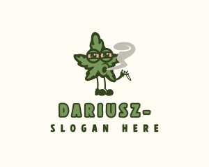 Medical Marijuana - Herbal Smoking Marijuana logo design
