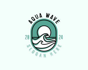 Wave Surf Resort logo design