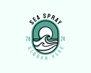 Wave Surf Resort logo design