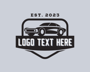 Automobile - Muscle Car Mechanic logo design