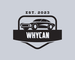 Car Care - Muscle Car Mechanic logo design
