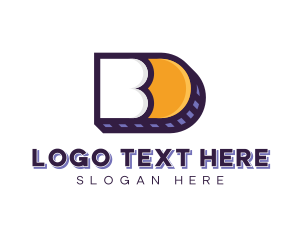 Letter Bd - Generic Studio Letter BD logo design