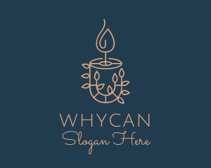 Candle Interior Decor  Logo