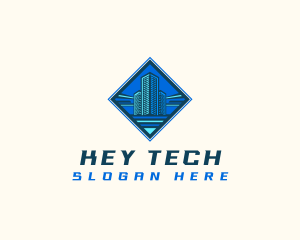 Building Tower Skyscraper logo design