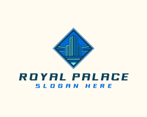 Building Tower Skyscraper logo design