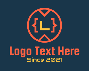 Programming - Programming Badge Letter logo design