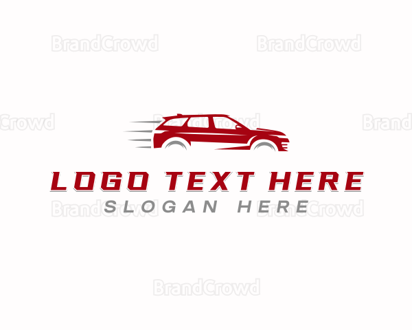 Automobile SUV Transport Logo