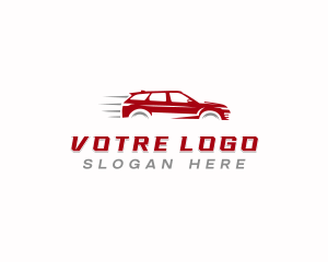 Automobile SUV Transport Logo