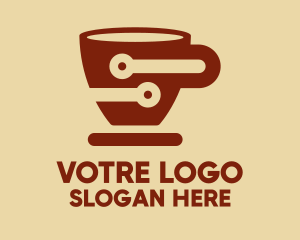 Latte - Circuit Coffee Mug logo design
