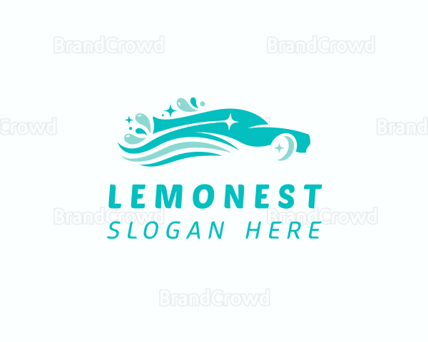 Clean Car Sparkle Logo