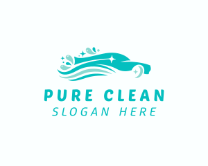 Clean Car Sparkle logo design