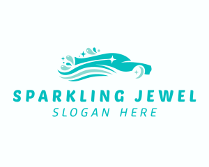 Clean Car Sparkle logo design