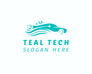 Clean Car Sparkle logo design