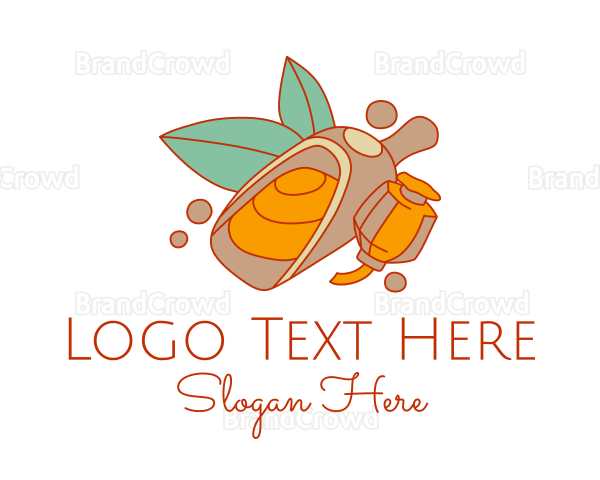 Turmeric Powder Scooper Logo