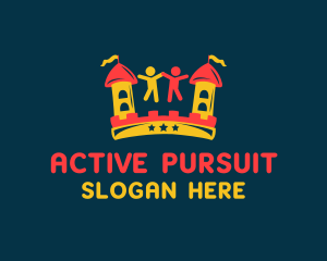 Activity - Fun Bouncy Castle logo design