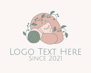 Mascot - Female Crochet Mascot logo design