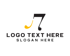 Jazz Club - Musical Note Band logo design