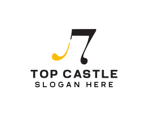 Musical Note Band Logo