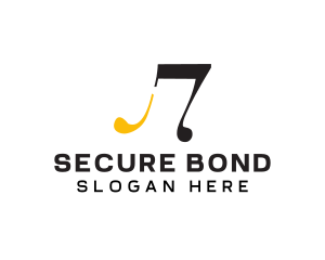 Bond - Musical Note Band logo design