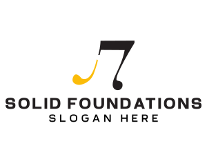 Band - Musical Note Band logo design