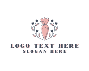 Patisserie - Pastry Piping Bag Baking logo design