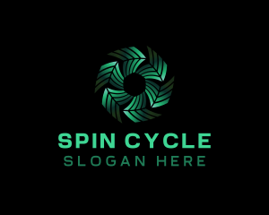 Spin - Vortex Arrow Ai logo design