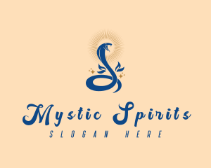 Mystical Serpent Snake logo design