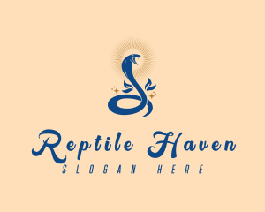 Mystical Serpent Snake logo design