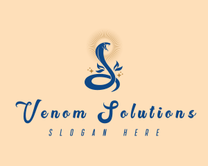 Mystical Serpent Snake logo design