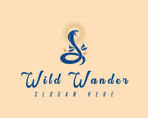 Mystical Serpent Snake logo design