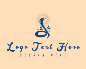 Serpent - Mystical Serpent Snake logo design