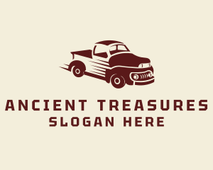 Antique Truck Mover logo design