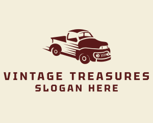 Antique - Antique Truck Mover logo design