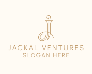 Luxury Enterprise Letter J logo design