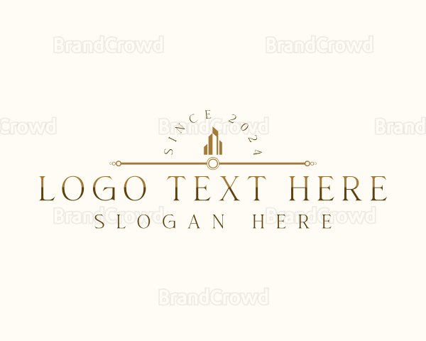 Luxury Building Property Logo