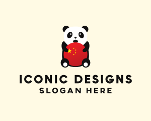 Symbol - Panda China Symbol logo design