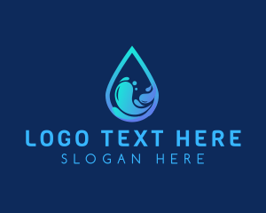 Splash - Wave Water Splash logo design