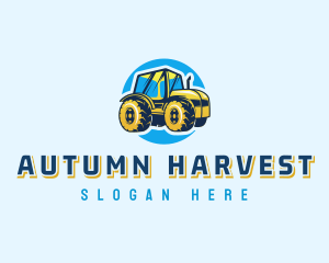 Farm Tractor Agriculture logo design