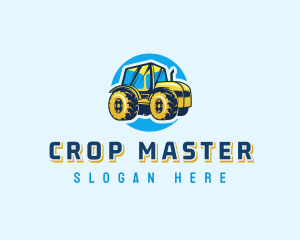 Farm Tractor Agriculture logo design