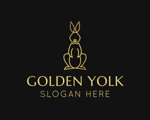 Golden Rabbit Deluxe logo design