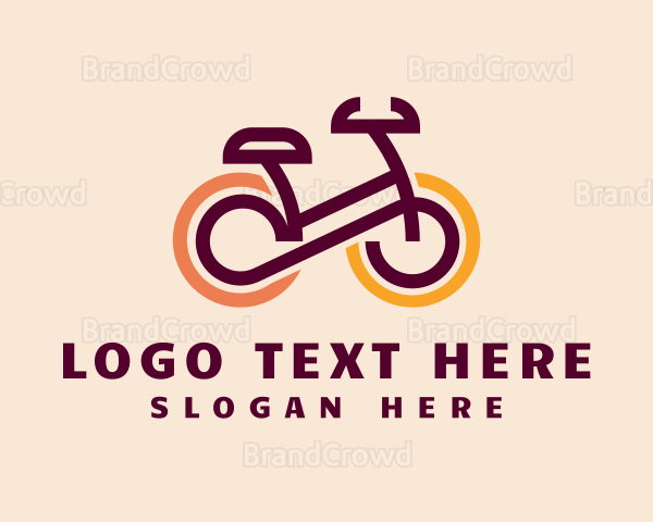 Bicycle Cycling Exercise Logo