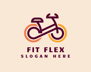 Exercise - Bicycle Cycling Exercise logo design