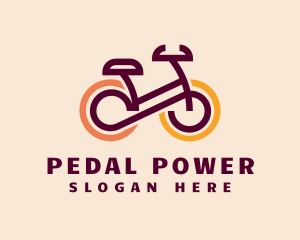 Pedal - Bicycle Cycling Exercise logo design
